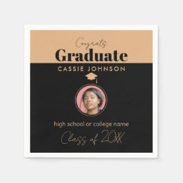 Klass gratulerara Student 2023 Pappersservett