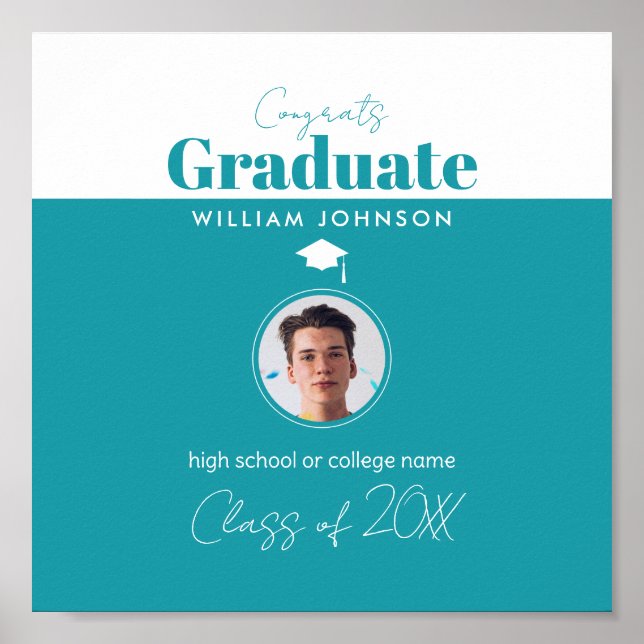 Klass gratulerara Student 2023 Poster (Framsidan)