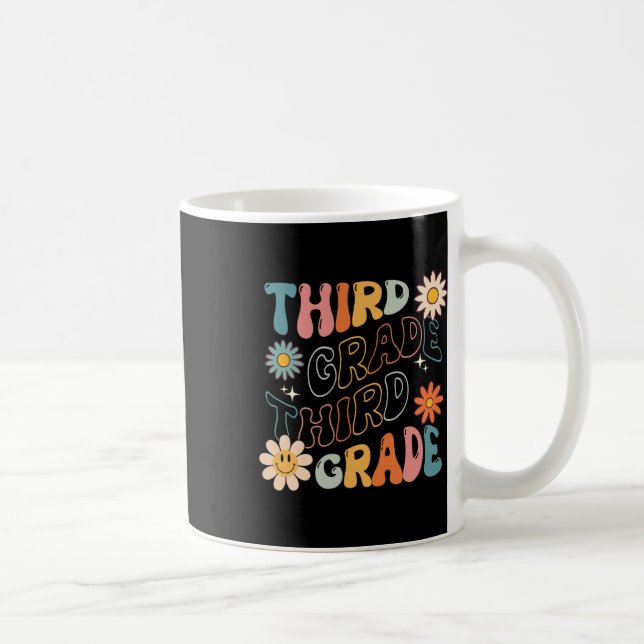 Klass Groovy Back to school Teacher Student Kaffemugg (Höger)