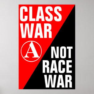 klass krig inte tävling krig poster