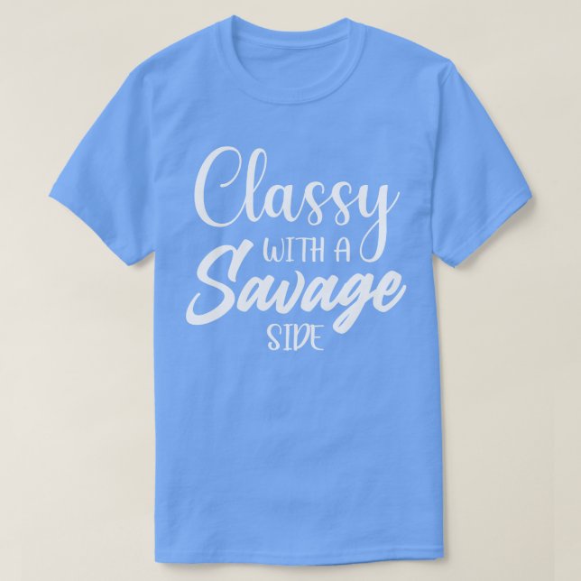 Klass med sparsida t shirt (Design framsida)