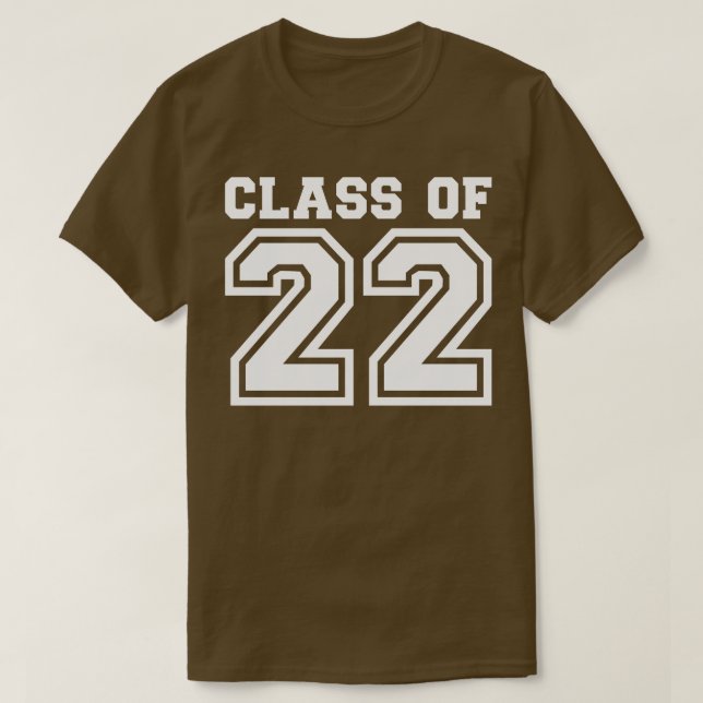 Klass på 2022 års studenten 2 t shirt (Design framsida)