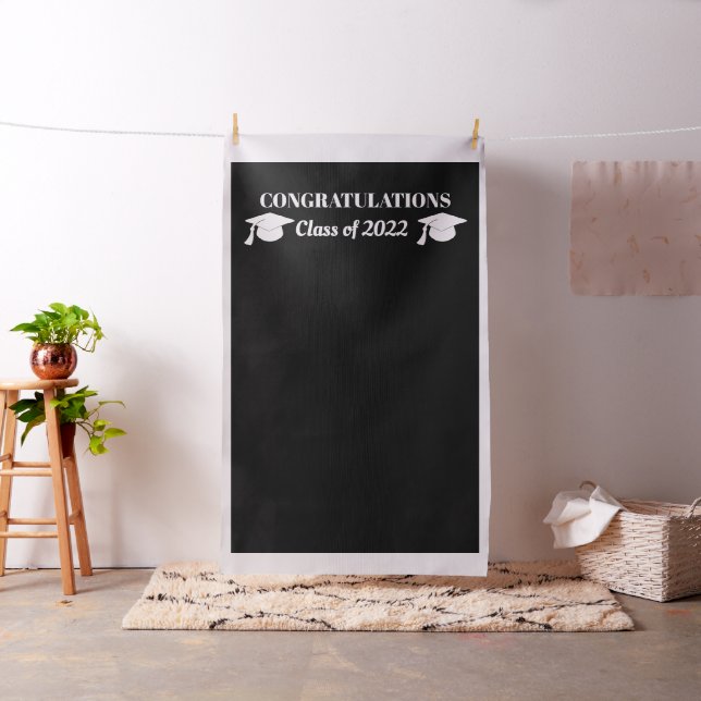 Klass på 2022 Grattisars foto Booth-bakgrund Tyg (In Situ)