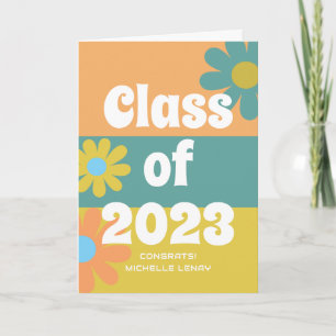 Klass på 2023 Grattisar Retro Studenten Kort