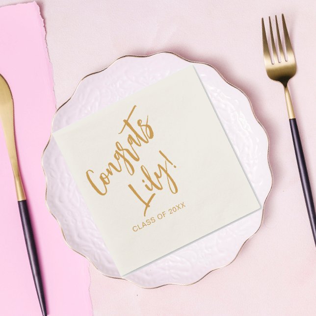 Klass på 2023-Studentfestens Dekorationer Pappersservett (Skapare uppladdad)