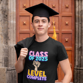 KLASS PÅ 2025 ÅRS NIVÅ FULLSTÄNDIGT STUDENTEN T SHIRT