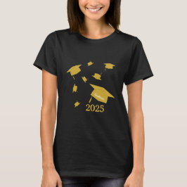 Klass på 2025-gradens sockel t shirt