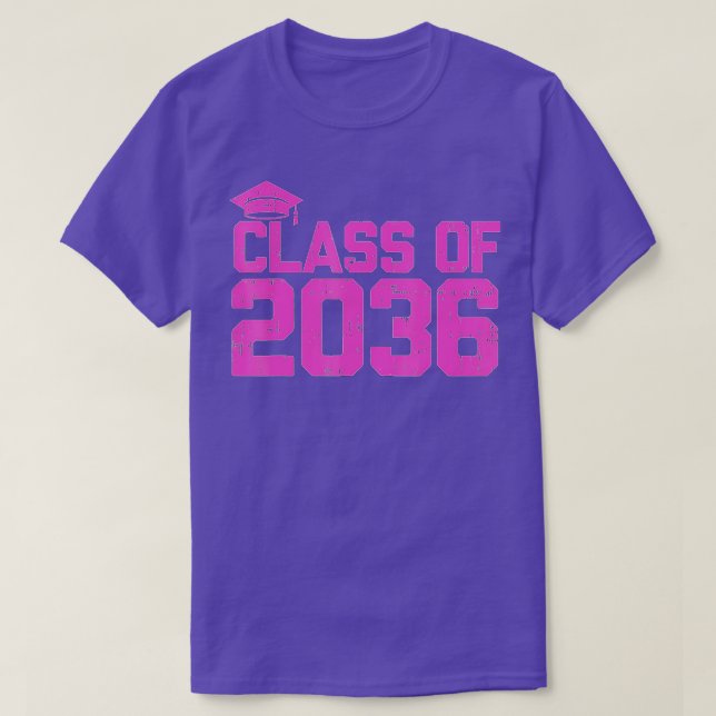 Klass på 2036: Kindergarten Grow med mig första da T Shirt (Design framsida)