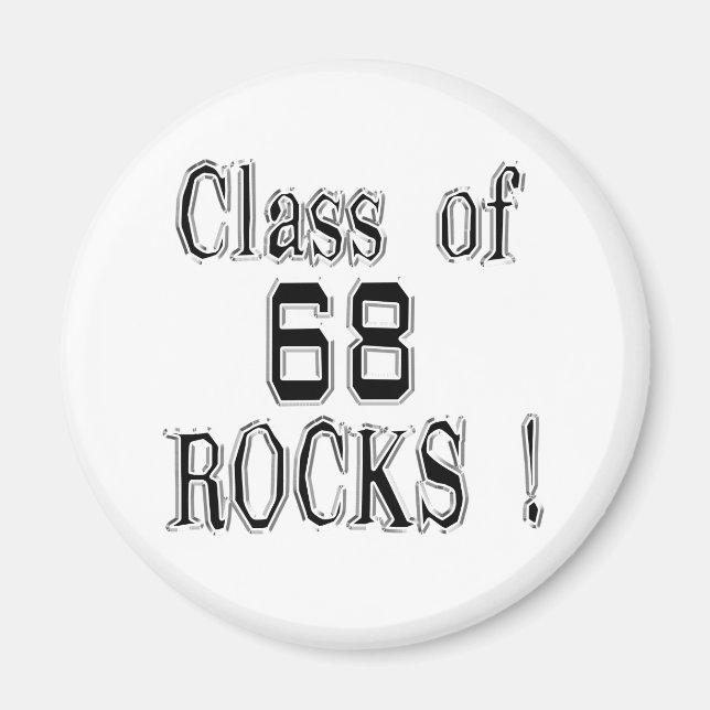 Klass på 68 Sten! Magnet (Framsidan)