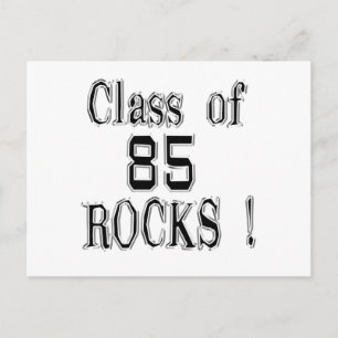 Klass på 85 Sten! Vykort