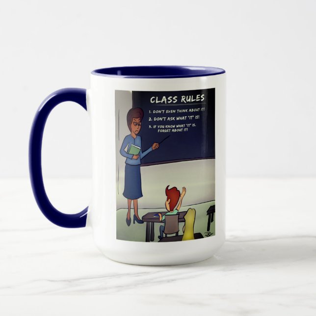 Klass Regler Large Mugg (Vänster)