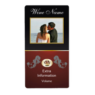 Klass Royal Red Krona Black Vin med Kisses Fraktsedel