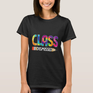 Klass som upplöstes Lycklig förra dagen Skoltid Dy T Shirt