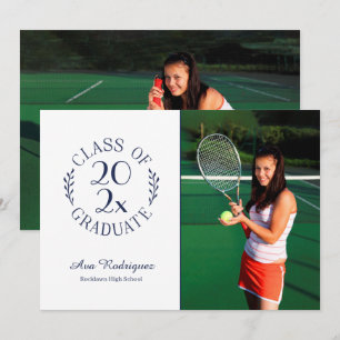 Klass Student Classic 2 Photo Navy Studenten Meddelande