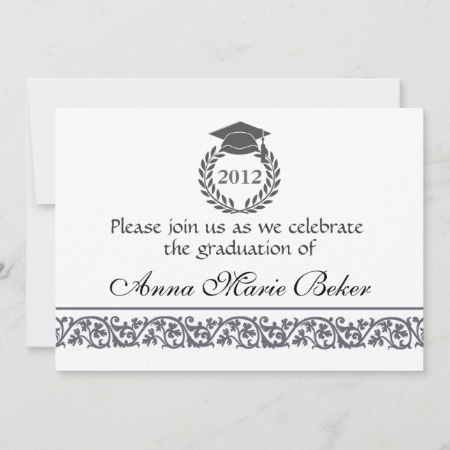 Klass Studenten 2012 Firande Inbjudningar (Framsida)