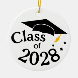 Klass Studenten Julgransprydnad Keramik