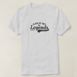 Klass "The Legends" Vintage | Personlig T Shirt