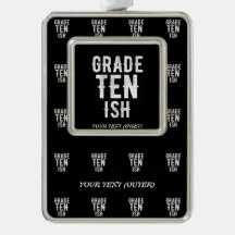 KLASS TIO ISH-COOLA 10TH FUNNY CUTE WHITE TEXT
