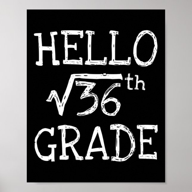 Klass-torget back to school, 36 Math Ki Poster (Framsidan)