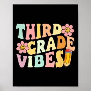 Klass Vibes 3:e Klass 1:a dagen för skollärare Ki Poster