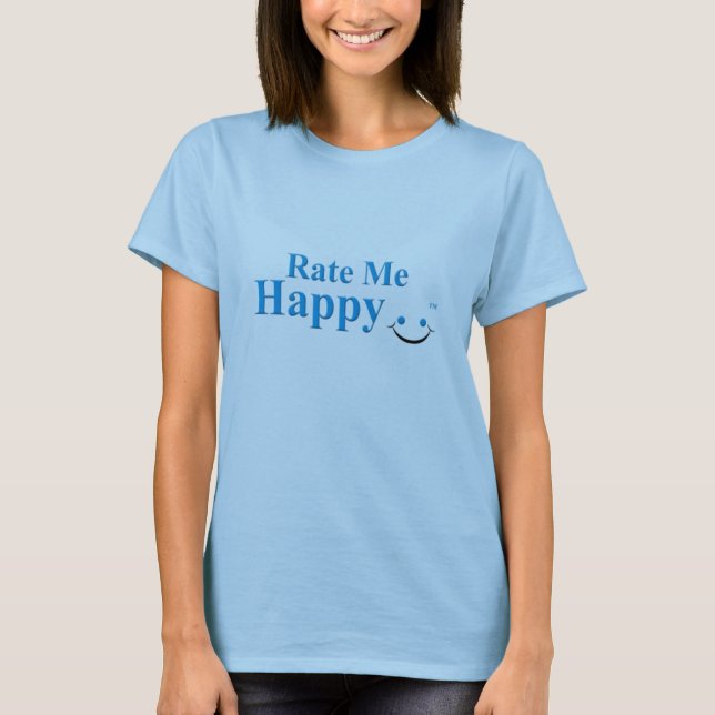 Klassa mig som är lycklig t shirt (Framsida)