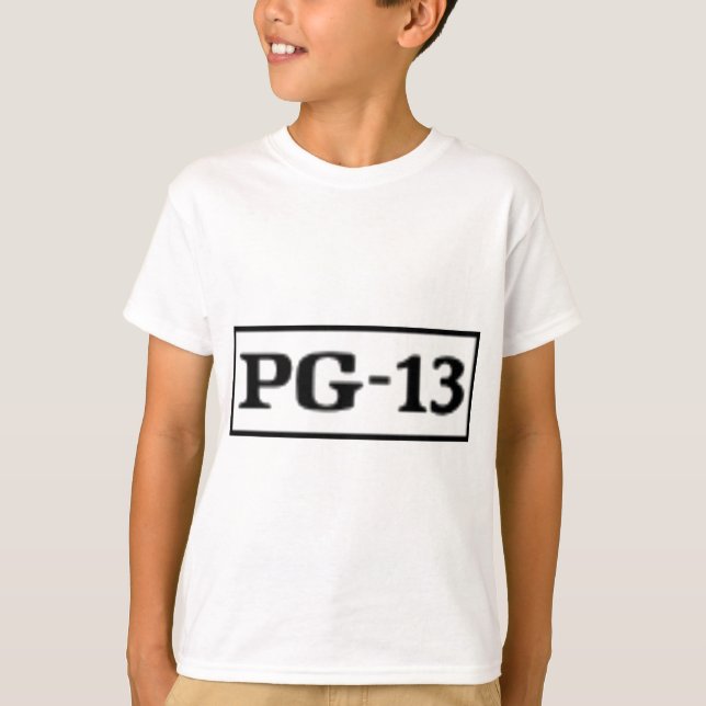 Klassad PG-13, rankningssystem Tröja (Framsida)