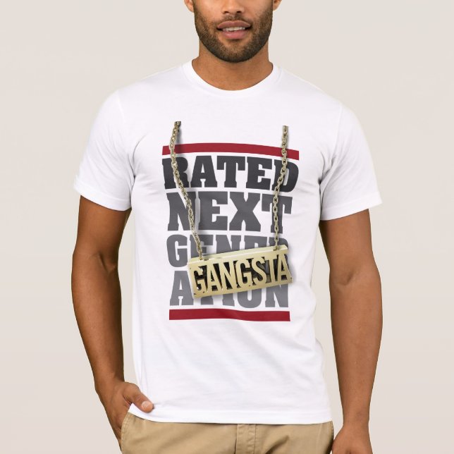 Klassad utslagsplats för nästa generation (Gagsta) Tee Shirt (Framsida)