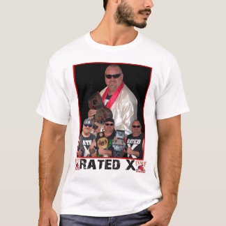 Klassad x-skjorta tee shirt