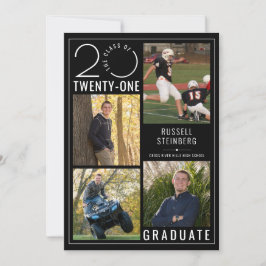 Klassår för modern Studenten Black Stylist Meddelande