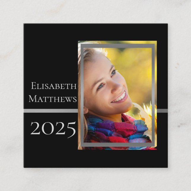 Klassår Studenten Infoga Namn | Fotokort (Framsida)