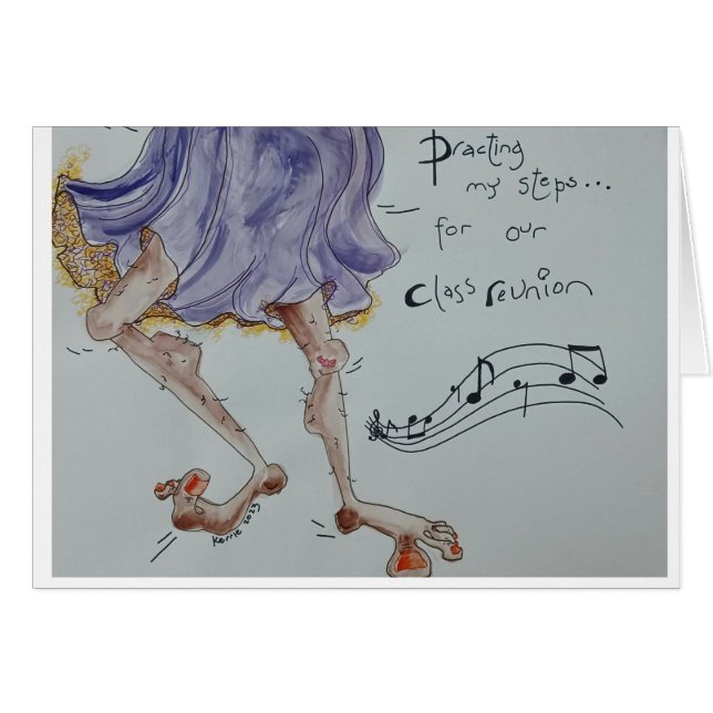 Klassåterförening Hälsningskort (Framsidan Horizontal)