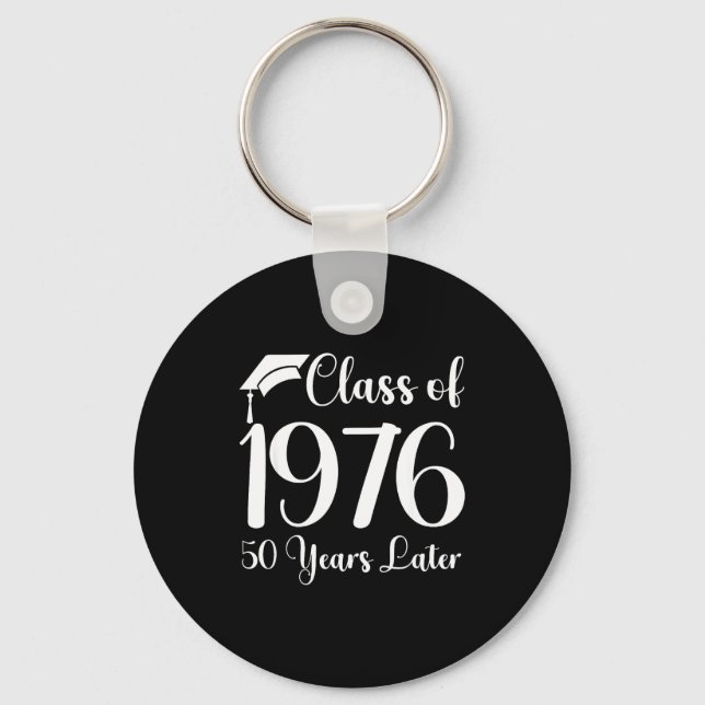 Klassåterträff 1976 50 år senare nyckelring (Framsida)