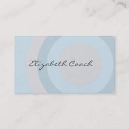 Klassblåcirklar Visitkort