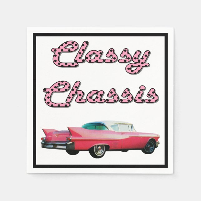 Klasschassi Pappersservett (Framsidan)