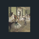 Klassen Ballet av Edgar Degas Canvastryck<br><div class="desc">Klassen Ballet efter Edgar Degas kanvastryck.A klassisk biet på konsmålning</div>
