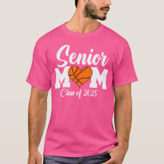 Klassen Basketball Senior Mamma Studenten 2025 Sen T Shirt