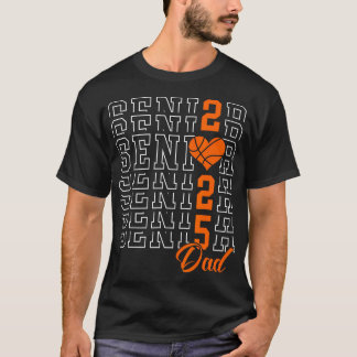 Klassen Basketball Senior Pappa Studenten 2025 Sen T Shirt