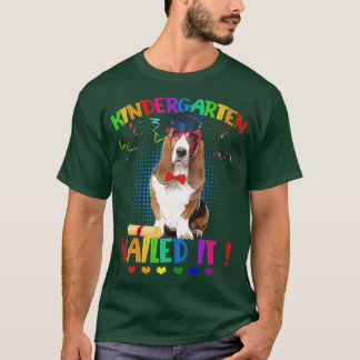 Klassen Basset Hound Studenten på 22 Kindergarten  T Shirt