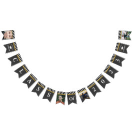 Klassen Black och Guld på 2023 Boys Photo Studente Vimplar