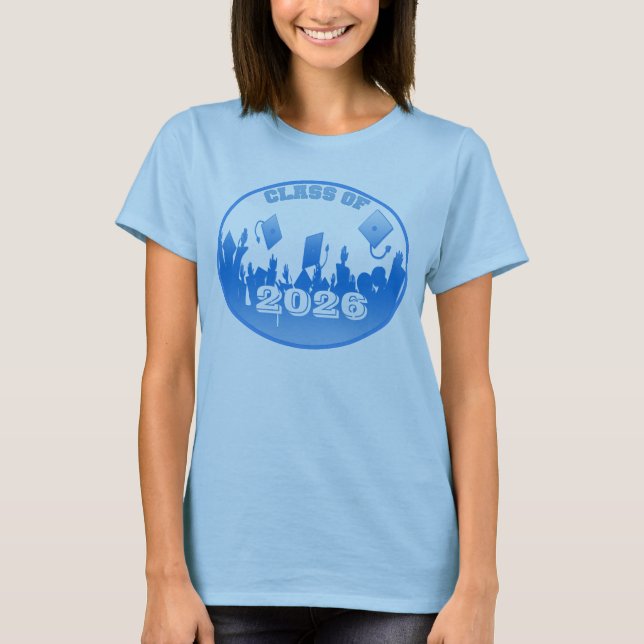 Klassen Blue Studenten 2009 2010 T-shirt (Framsida)