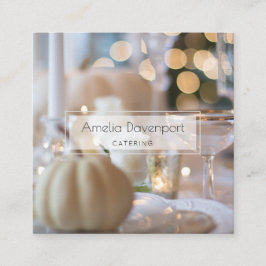 Klassen Bord med Finare Ställe-inställning Fyrkantigt Visitkort