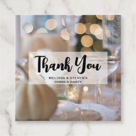 Klassen Bord med Finare Ställe-inställning Gåvor Etiketter