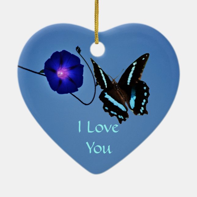 Klassen Butterfly Julgransprydnad Keramik (Baksidan)