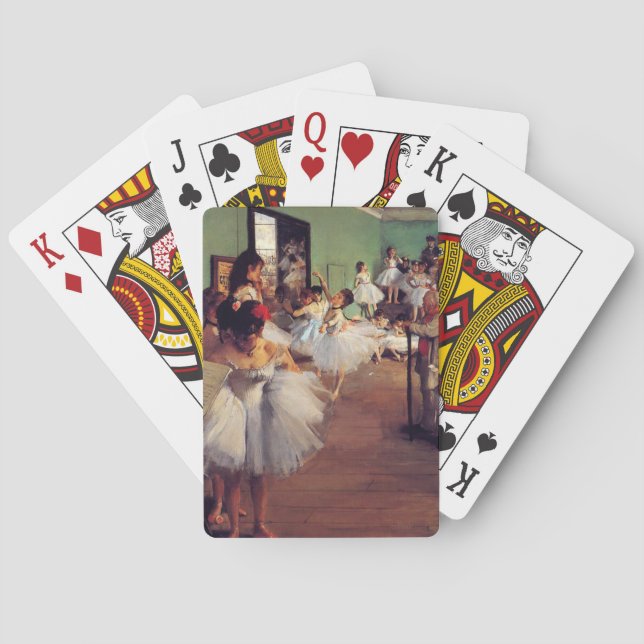 Klassen Dance av Edgar Degas Casinokort (Baksidan)
