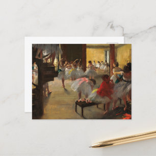 Klassen Dance av Edgar Degas Helg Vykort