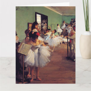 Klassen Dance av Edgar Degas Kort