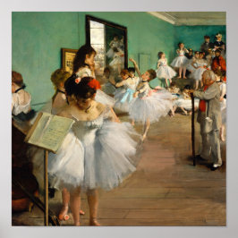 Klassen Dance av Edgar Degas Poster