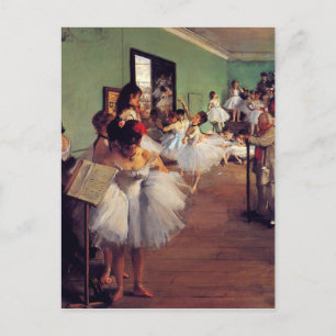 Klassen Dance av Edgar Degas Vykort