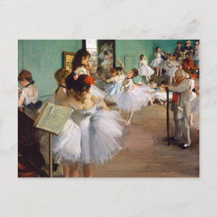 Klassen Dance av Edgar Degas Vykort