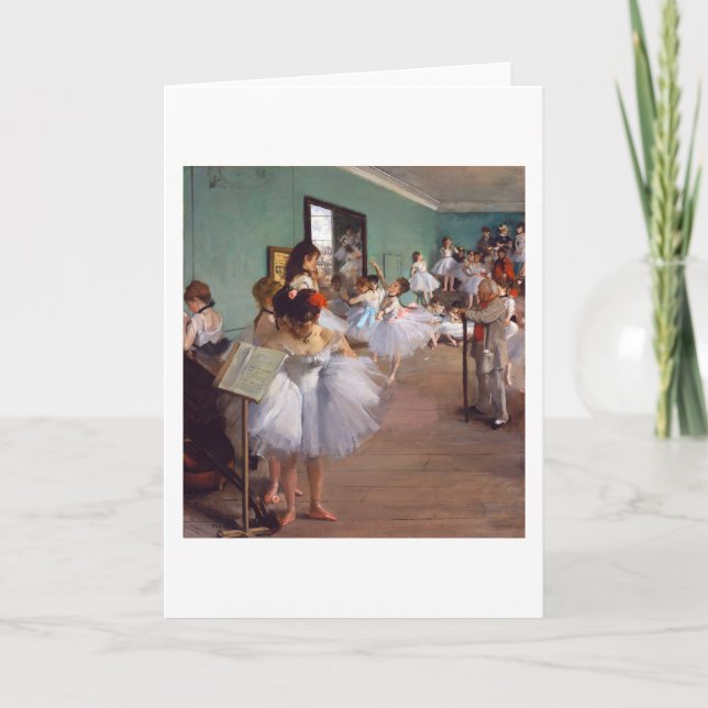 Klassen Dance, Edgar Degas Kort (Framsida)